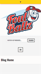 Mobile Screenshot of foulballz.com
