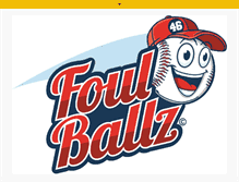 Tablet Screenshot of foulballz.com
